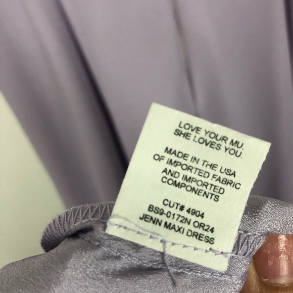 Show Me Your Mumu Jenn violet maxi dress gown - Picture 8 of 8